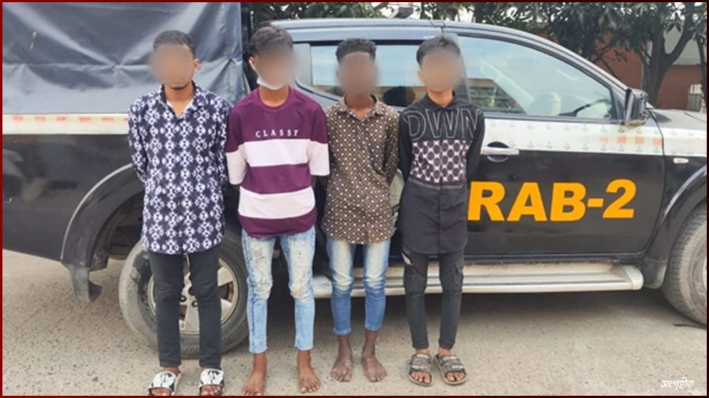 সাইবার অপরাধে জড়িত একটি গ্রুপের ৫ সদস্য আটক